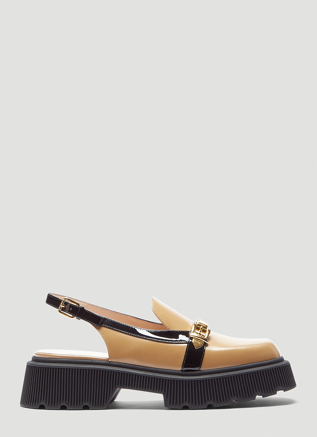 Gucci hotsell slingback loafers