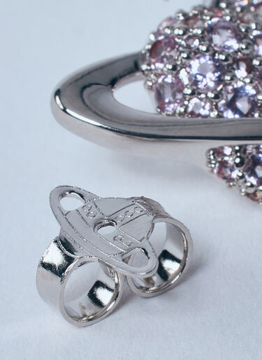 Vivienne Westwood Agatha 耳环  银色 vvw0260047