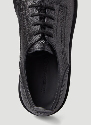 Alexander McQueen Worker Lace-Up Shoes Black amq0146040