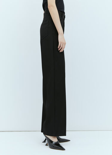 Jil Sander Wool Pants Black jil0255023