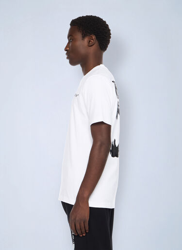 Ink Arrow Slim Logo T-Shirt Off-White Ink Arrow Slim Logo T-Shirt White ofw0162005