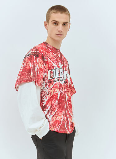 DEMMO Return To Flesh Long-Sleeve T-Shirt Red dem0159003