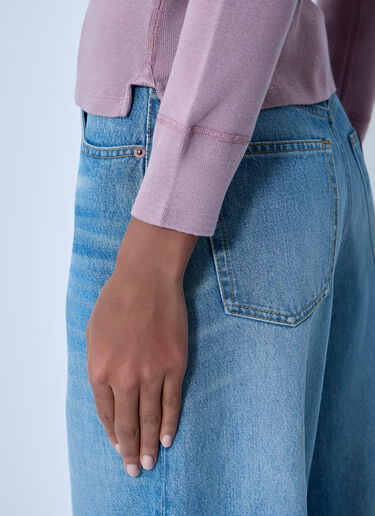 Henley T-Shirt Chloé Henley T-Shirt Purple chl0263038