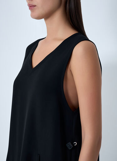 Double Knit Midi Dress Yohji Yamamoto Double Knit Midi Dress Black yoy0262029