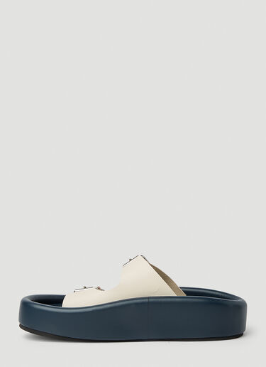 Platform Sandals MM6 Maison Margiela Platform Sandals Cream mmm0251024