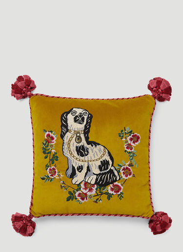 Gucci Dog Cushion Yellow wps0638412