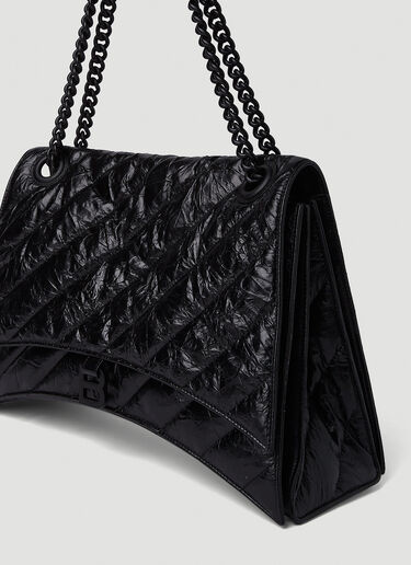 Balenciaga Crush Chain Large Shoulder Bag in Black