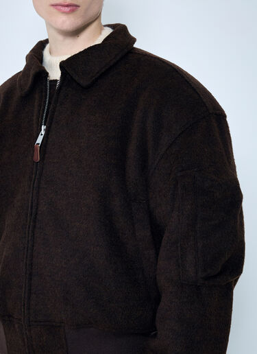 Entire Studios Duke Bomber Jacket Brown ent0158004