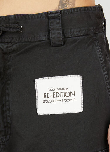 Dolce & Gabbana Cargo Shorts Black dol0152009