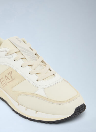 LN-CC® - EA7 Emporio Armani: OTG Luxe Sneakers - White EA7 Emporio Armani OTG Luxe Sneakers White eea0166004