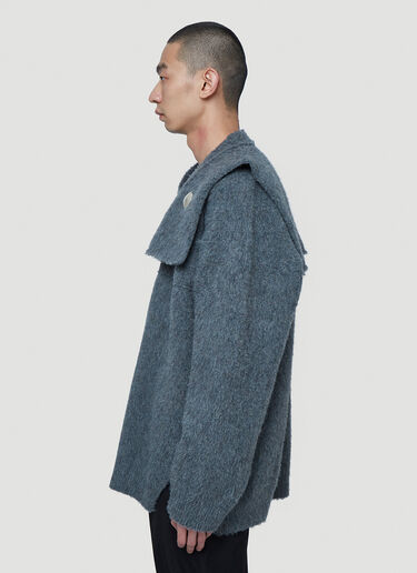 Jil Sander V-Neck Sweater Grey jil0142012