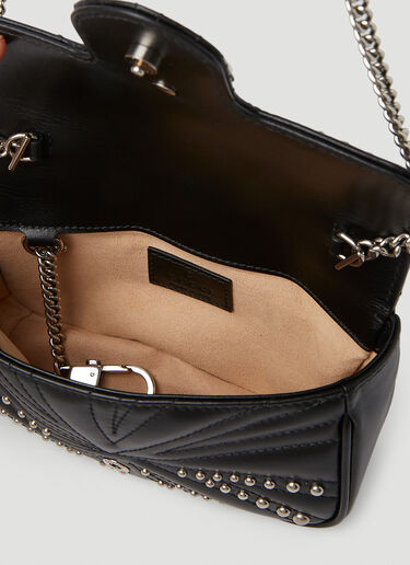GG Marmont Super Mini Shoulder Bag Gucci GG Marmont Super Mini Shoulder Bag Black guc0251267