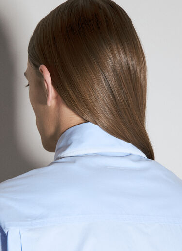 MM6 Maison Margiela 府绸衬衫 蓝色 mmm0155003