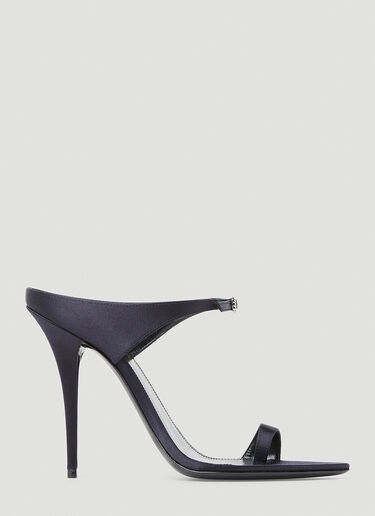 Saint Laurent Dive 高跟穆勒鞋 蓝色 sla0252038