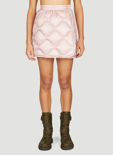 Moncler Quilted Skirt Pink mon0254027