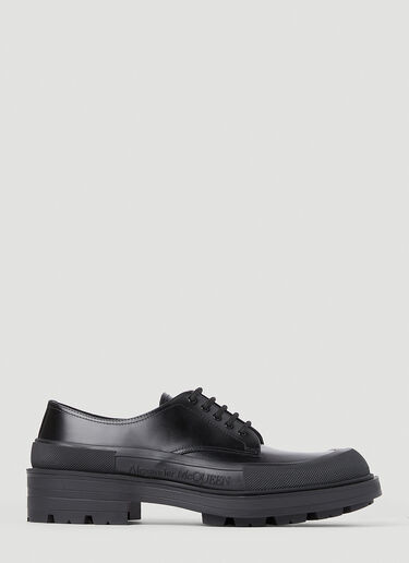 Alexander McQueen Tread 乐福鞋 黑色 amq0151043