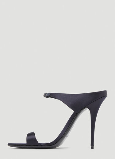 Saint Laurent Dive 高跟穆勒鞋 蓝色 sla0252038