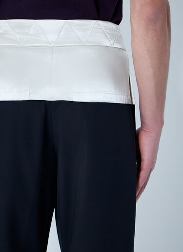 Drawstring Wide-Leg Trousers Dries Van Noten Drawstring Wide-Leg Trousers Black dvn0163016