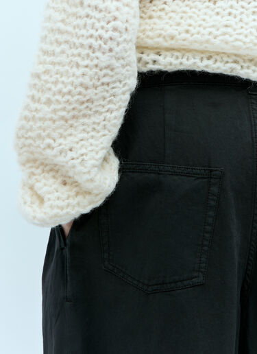 The Row Criselle 牛仔裤 黑色 row0255004