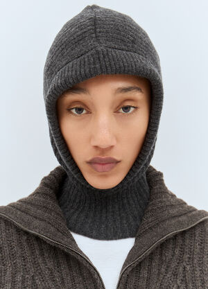 Lemaire Wool Balaclava Grey lem0260003