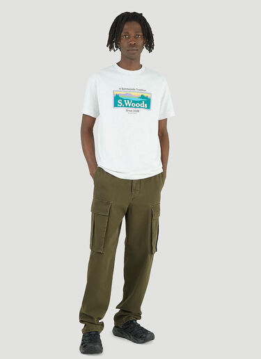Saintwoods Logo T-Shirt White swo0146010
