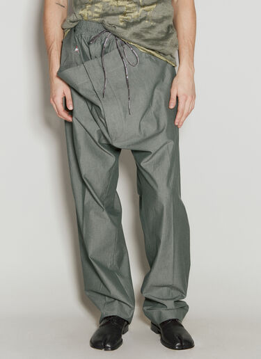 Vivienne Westwood Wreck Pants Green vvw0156002