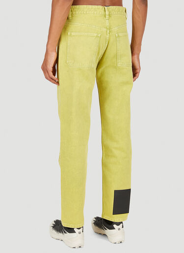 A-COLD-WALL* Overdye Jeans Green acw0149005