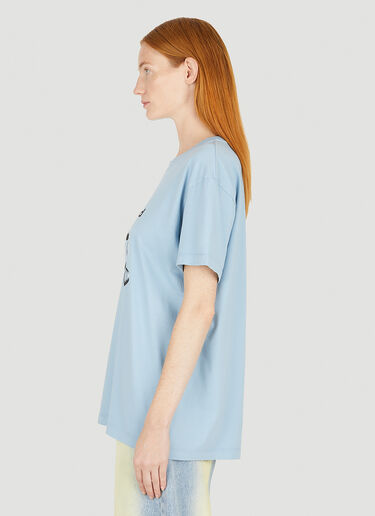 Eytys Jay Liquid T-Shirt Light Blue eyt0351016