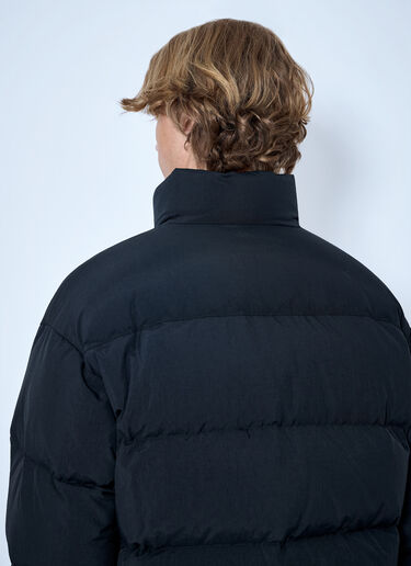 LN-CC® - Jil Sander: High-Neck Puffer Jacket - Black Jil Sander High-Neck Puffer Jacket Black jil0165003