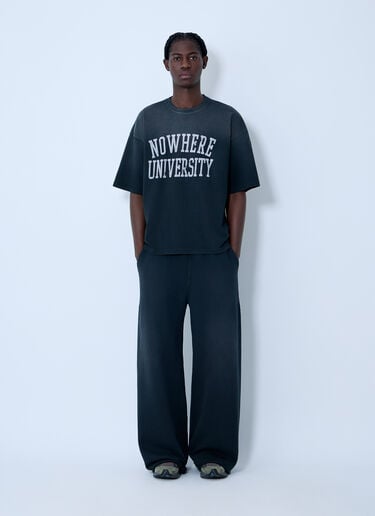 Champion Nowhere University T-Shirt Black cha0162006