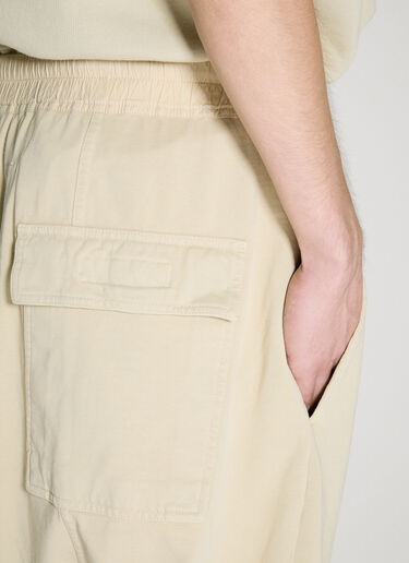 Rick Owens DRKSHDW Drawstring Pods Bermuda Shorts Beige drk0156008