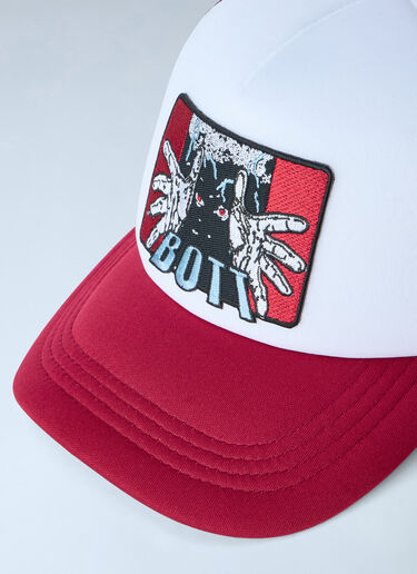 LN-CC® - Bott: The Hands Mesh-Back Trucker Cap - Red Bott The Hands Mesh-Back Trucker Cap Red bot0165018