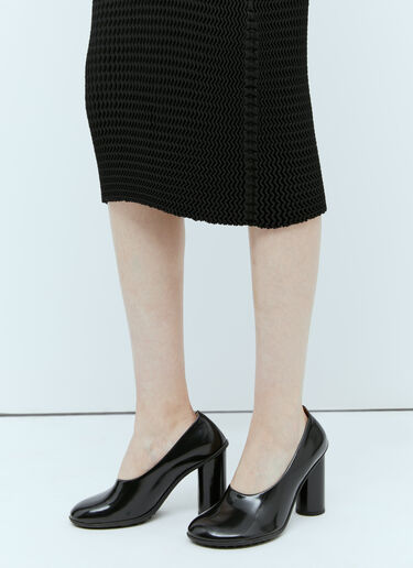 스펀지 BK/WT-28 긴팔 미디 원피스 Issey Miyake 스펀지 BK/WT-28 긴팔 미디 원피스 블랙 ism0255003