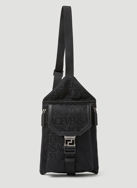 Thom Browne One Shoulder Crossbody Bag Black thb0153022