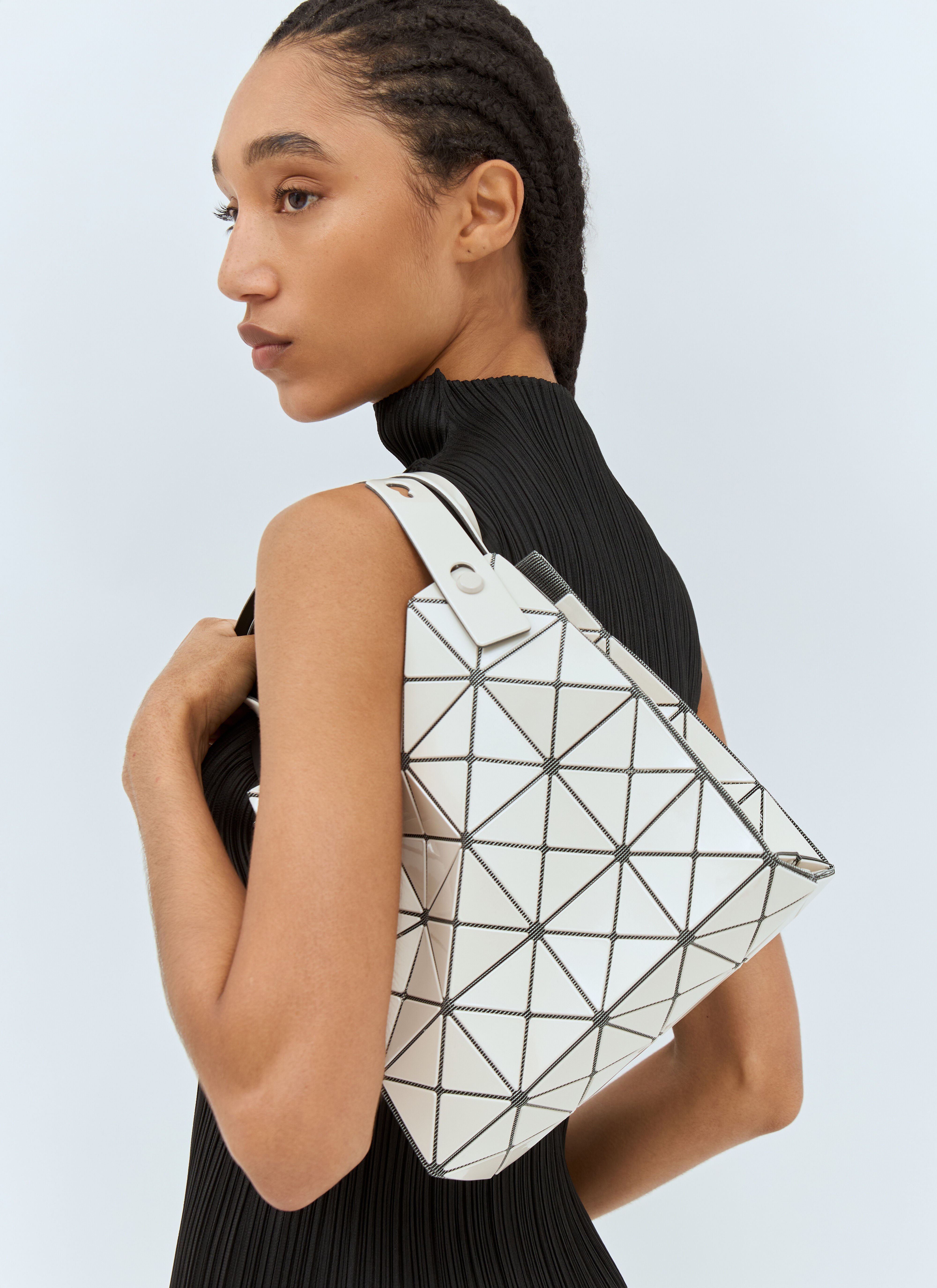 Bao Bao Issey Miyake Carat Mini Bag | White | FARFETCH