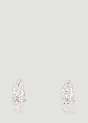 Octi Avocado Lava Earrings Silver oct0354002