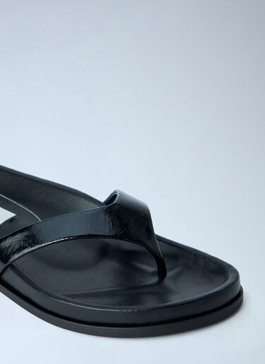 Toteme Swift Naplack Sandals Black tot0265023