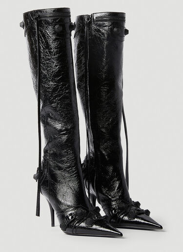 Balenciaga 카골 90mm 피어싱 부츠 블랙 bal0254027