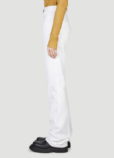 Bottega Veneta Extra Long Jeans White bov0249086