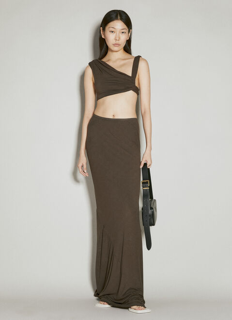 Entire Studios Tink Maxi Skirt Black ent0253019