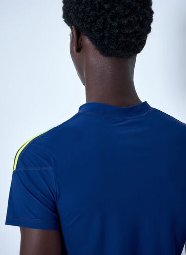 Martine Rose Lace-up Athletic Jersey Blue mtr0164008