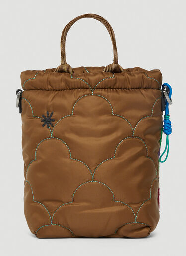 GR9 Bucket Shoulder Bag MCQ GR9 Bucket Shoulder Bag Brown mkq0247016