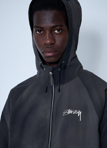 Stüssy Beach Shell Wave Dye Jacket Black sts0161005