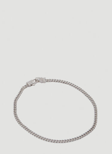 Tom Wood Curb Chain Bracelet Silver tmw0349007