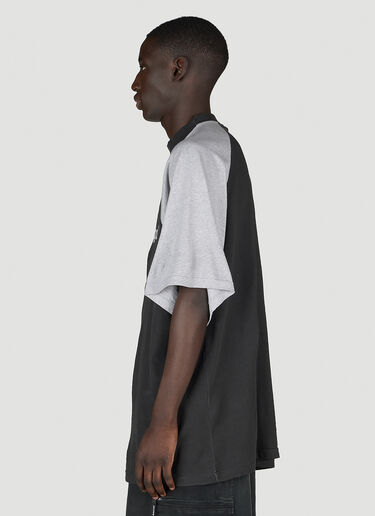 ロゴプリントオーバーサイズTシャツ Balenciaga ロゴプリントオーバーサイズTシャツ グレー bal0154015