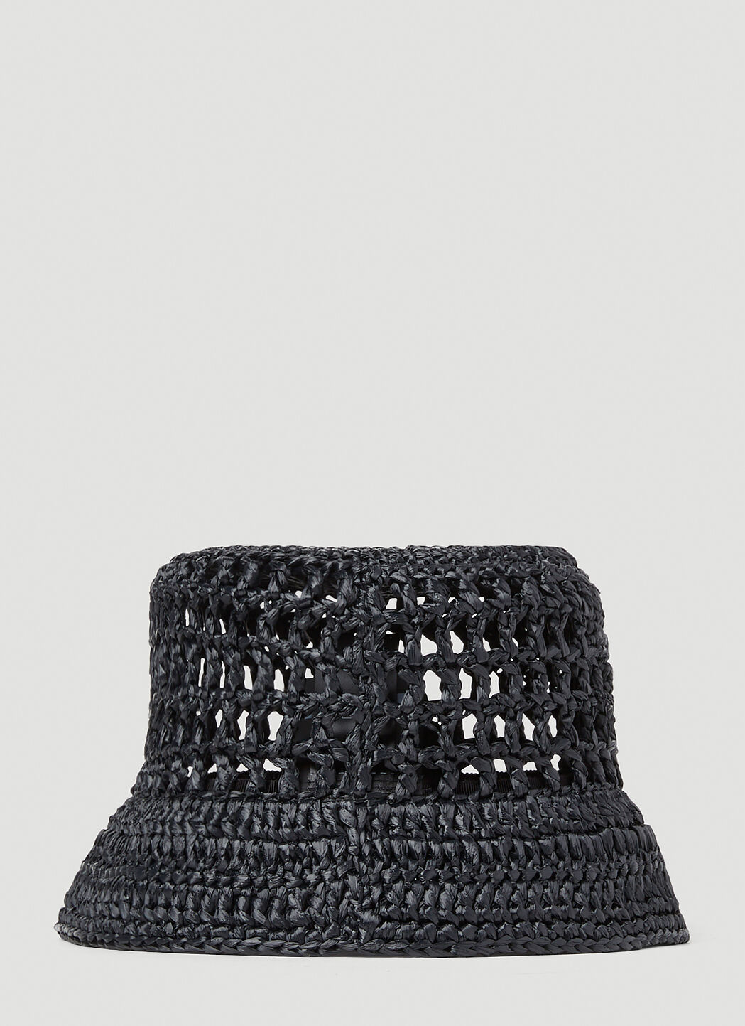 Bucket hat prada black on sale