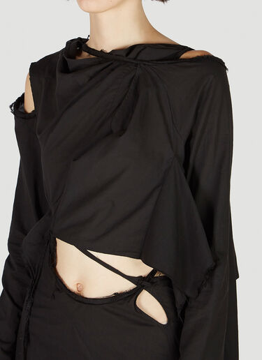 Draped Dress Ottolinger Draped Dress Black ott0251012