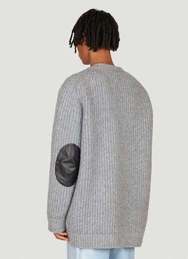 Bottega Veneta Knit Cardigan Grey bov0153011