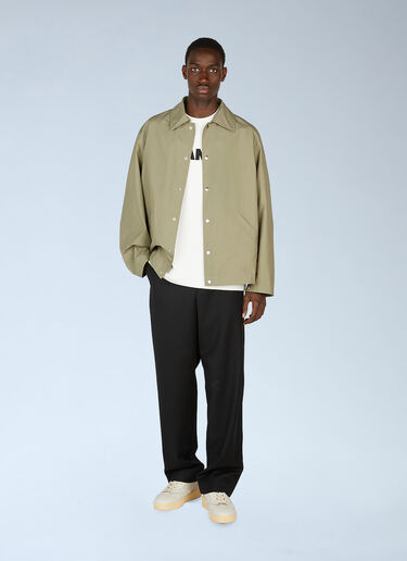 Jil Sander Logo Print T-Shirt Cream jil0151033