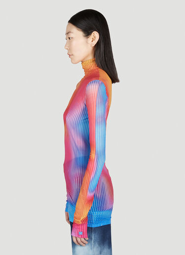 Acne Studios Heat Map Motif Top Pink acn0351001